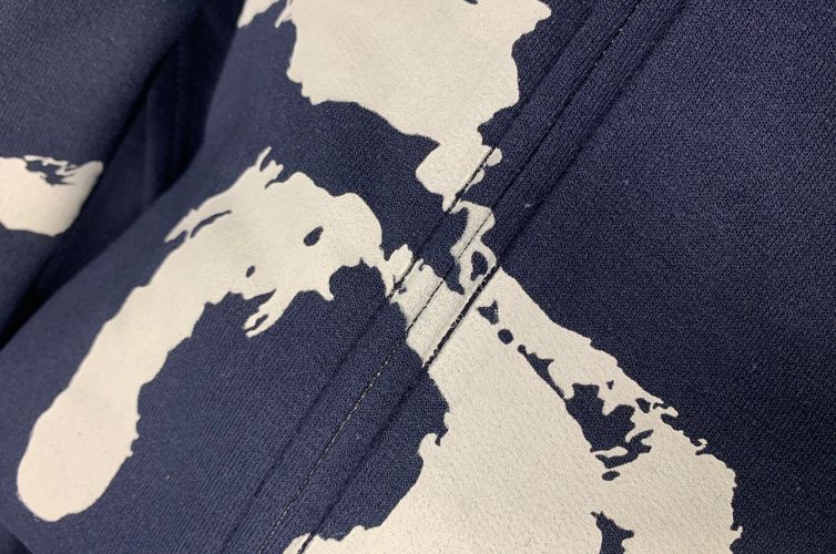 Over Zipper on Hoodie